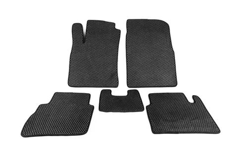 Килимки EVA (чорні) для Nissan Tiida 2004-2011 рр — Nissan Tiida 2004-2011 гг. DianaParts