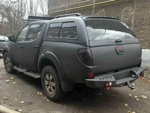 Посилений задній бампер Dakar V1 (2010-2015) для Mitsubishi L200 рр — Mitsubishi L200 2006-2015 гг. DianaParts