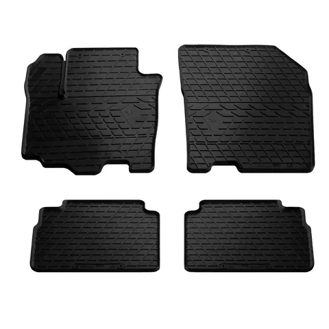 Гумові килимки (4 шт, Stingray Premium) для Suzuki SX4 2016-2021 рр — Suzuki SX4 2016-2021 гг. DianaParts
