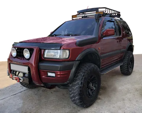 Дефлектор капоту (EuroCap) для Opel Frontera 1998-2003 рр — Opel Frontera 1998-2003 гг. DianaParts