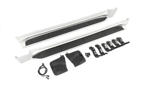 Бокові пороги (2 шт) для Toyota Land Cruiser 300 2021- рр — Toyota Land Cruiser 300 2021- гг. DianaParts