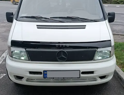 Зимова накладка на решітку Матова для Mercedes Vito W638 1996-2003 рр — Mercedes Vito W638 1996-2003 гг. DianaParts