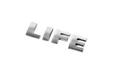 Напис Life (під оригінал) для Volkswagen Caddy 2010-2015 рр — Volkswagen Caddy 2010-2015 гг. DianaParts