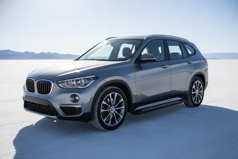 Бокові пороги Vision New Black (2 шт., Алюміній) для BMW X1 F48 2015-2022 рр — BMW X1 F48 2015-2022 гг. DianaParts
