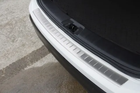 Накладка на задній бампер OmsaLine (2014-2017, нерж) для Nissan Qashqai рр — Nissan Qashqai 2014-2021 гг. DianaParts