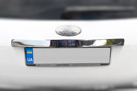 Накладка на кришку багажника (SW, нерж.) для Ford Focus II 2008-2011 рр — Ford Focus II 2008-2011 гг. DianaParts
