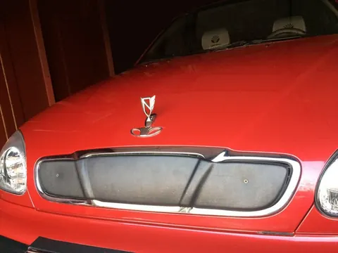 Зимова накладка на решітку (верхня) Матова для Daewoo Lanos 1998-2017 рр — Daewoo Lanos 1998-2017 гг. DianaParts