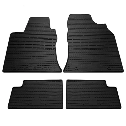 Гумові килимки (4 шт, Stingray Premium) для Geely GC-7 2012- рр — Geely GC-7 2012- гг. DianaParts