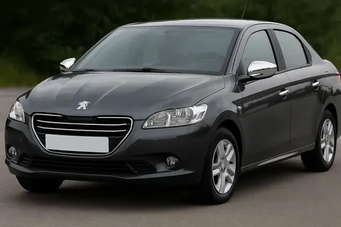 Накладка на дзеркала (2 шт, нерж.) для Peugeot 301 2012- рр — Peugeot 301 2012- гг. DianaParts