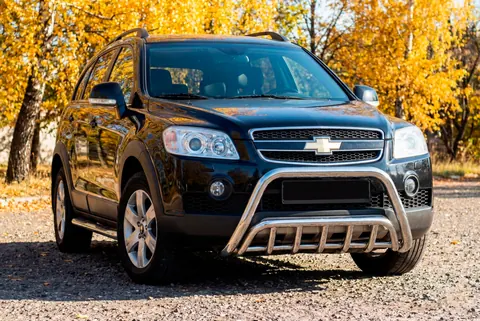 Передня дуга WT002 (нерж.) для Chevrolet Captiva 2006-2019 рр — Chevrolet Captiva 2006-2019 гг. DianaParts