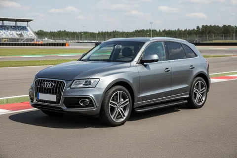 Бокові пороги Bosphorus Black (2 шт., Алюміній) для Ауди Q5 2008-2017 рр — Audi Q5 2008-2017 гг. DianaParts