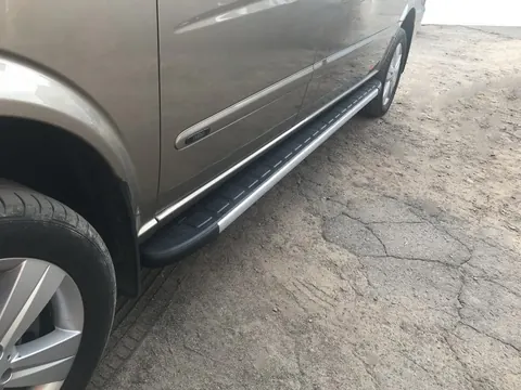 Бокові пороги Duru (2 шт., Алюміній) Коротка (short) і Середня (long) для Mercedes Vito W639 2004-2014 рр — Mercedes Vito W639 2004-2014 гг. DianaParts