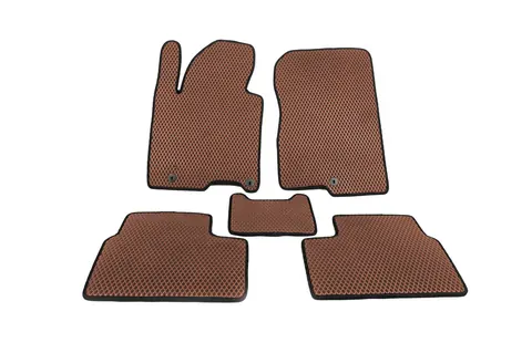 Килимки EVA (Коричневий) для Kia Ceed 2012-2018 рр — Kia Ceed 2012-2018 гг. DianaParts