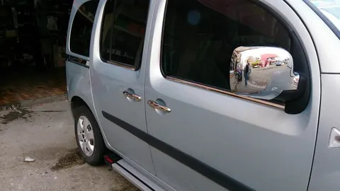Окантовка вікон (нерж) Передні двері для Mercedes Citan 2013-2021 рр — Mercedes Citan 2013-2021 гг. DianaParts