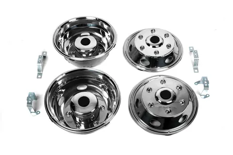 Ковпаки з нержавійки Exclusive V1 R15 (2-котковий) для Mercedes Sprinter W901/902/903/904/905 1995-2006 рр — Mercedes Sprinter W901/902/903/904/905 1995–2006 гг. DianaParts