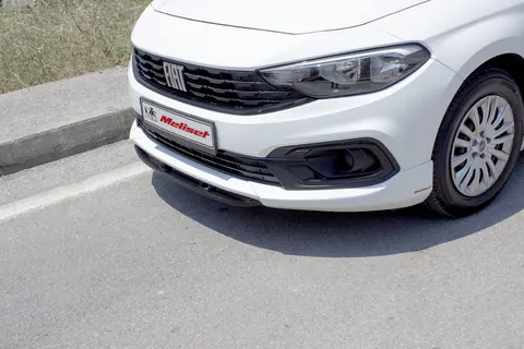Передня накладка на бампер (2021-2026, під фарбування) для Fiat Tipo 2016- рр — Fiat Tipo 2016- гг. DianaParts