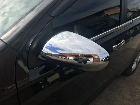 Накладки на дзеркала (2 шт, пласт.) для Nissan Qashqai 2010-2014 рр — Nissan Qashqai 2010-2014 гг. DianaParts