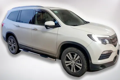 Бічні труби (2 шт., нерж) для Honda Pilot 2015-2022 рр — Honda Pilot 2015-2022 гг. DianaParts