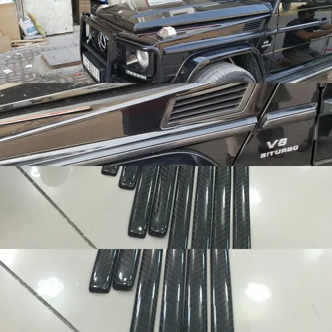 Карбонові молдинги (вставки) для Mercedes G сlass W463 1990-2018 рр — Mercedes G сlass W463 1990-2018 гг. DianaParts