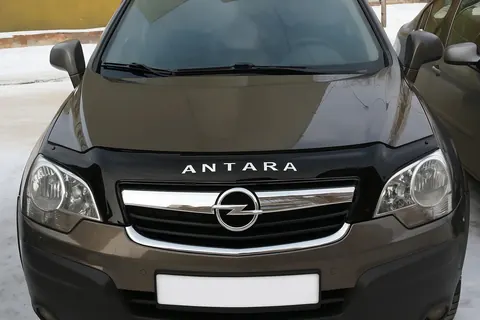 Накладки на решітку (3 шт, нерж) для Opel Antara 2006-2017 рр — Opel Antara 2006-2017 гг. DianaParts