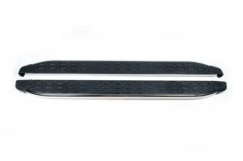Бокові пороги BlackLine (2 шт., Алюміній) для Jeep Grand Cherokee WJ 1999-2004 рр — Jeep Grand Cherokee WJ 1999-2004 гг. DianaParts