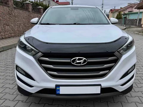 Дефлектор капоту (EuroCap) для Hyundai Tucson TL 2016-2021 рр — Hyundai Tucson TL 2016-2021 гг. DianaParts