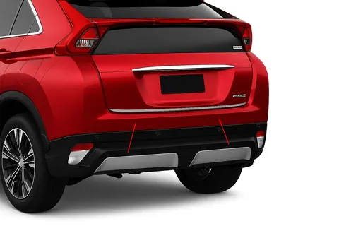 Кромка багажника (нерж.) для Mitsubishi Eclipse Cross 2017- рр — Mitsubishi Eclipse Cross 2017- гг. DianaParts