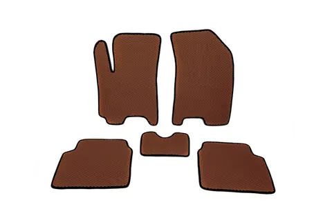 Килимки EVA (коричневі) для Chevrolet Aveo T200 2002-2008 рр — Chevrolet Aveo T200 2002-2008 гг. DianaParts