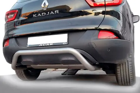 Задній захист AK007 (нерж) для Renault Kadjar 2015-2022 рр — Renault Kadjar 2015-2022 гг. DianaParts