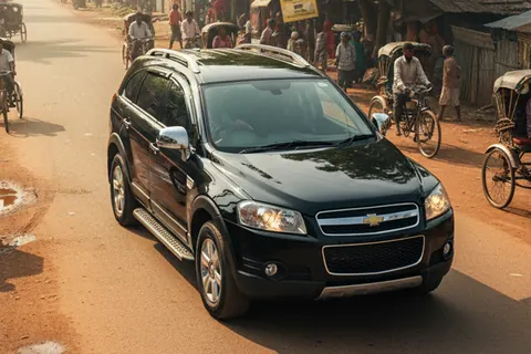Бокові пороги Maydos V1 (2 шт., Алюміній -2026 нерж) 2006-2015 для Chevrolet Captiva рр — Chevrolet Captiva 2006-2019 гг. DianaParts