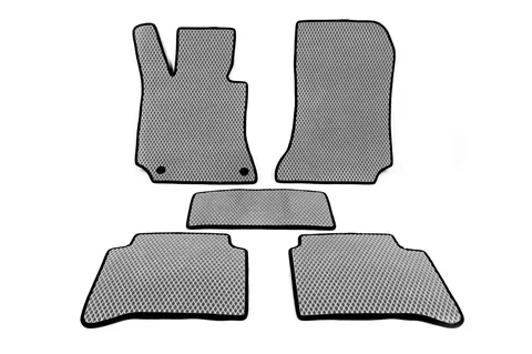 Килимки EVA (Сірий) для Mercedes E-сlass W212 2009-2016 рр — Mercedes E-сlass W212 2009-2016 гг. DianaParts