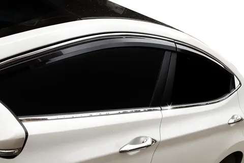 Повна окантовка стекол (10 шт, нерж.) для Hyundai Elantra (MD/UD) 2011-2015 рр — Hyundai Elantra (MD/UD) 2011-2015 гг. DianaParts