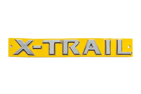 Напис X-Trail 848951DA0B (214мм на 28мм) для Nissan X-trail T30 2002-2007 рр — Nissan X-trail T30 2002-2007 гг. DianaParts