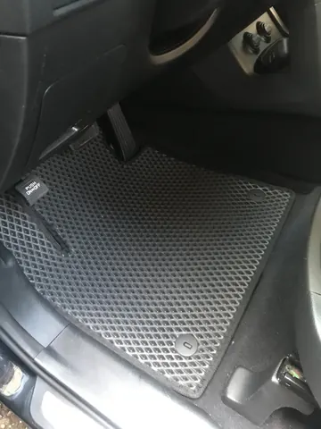 Килимки 5 місць (EVA, чорні) для Hyundai Santa Fe 3 2012-2018 рр — Hyundai Santa Fe 3 2012-2018 гг. DianaParts