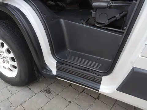 Накладки на дверні пороги EuroCap (2 шт, ABS) для Peugeot Boxer 2006-2025 рр — Peugeot Boxer 2006-2025 гг. DianaParts