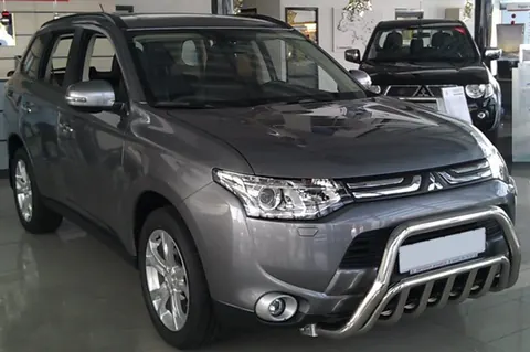 Кенгурятник WT002 (нерж.) для Mitsubishi Outlander 2012-2021 рр — Mitsubishi Outlander 2012-2021 гг. DianaParts