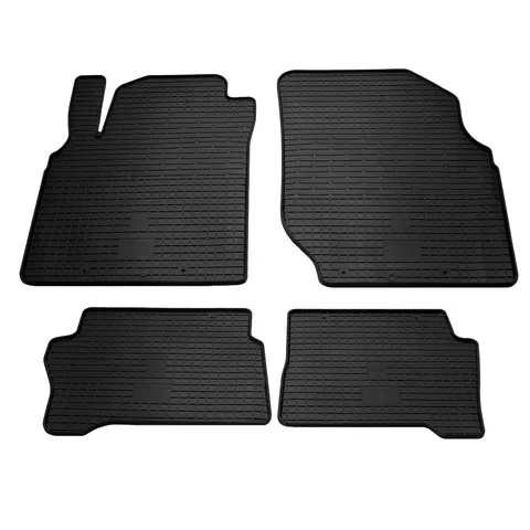 Гумові килимки (4 шт, Stingray Premium) для Nissan Almera B10 Classic 2006-2012 рр — Nissan Almera B10 Classic 2006-2012 гг. DianaParts
