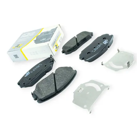 Колодки гальмівні Hyundai Tucson (2004-), Sonata (2005-2010), Grandeur (2005-) передні ROADHOUSE — Гальмівна система DianaParts