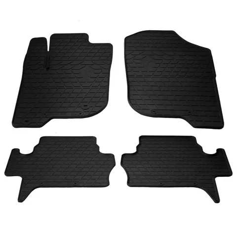 Гумові килимки (4 шт, Stingray Premium) для Mitsubishi Pajero Sport 2008-2015 рр — Mitsubishi Pajero Sport 2008-2015 гг. DianaParts