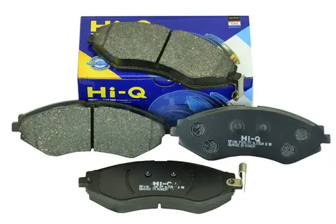 Колодки гальмівні Lacetti, Lanos, Nubira, Nexia (d-14") передні (к-кт 4 шт) HI-Q — Гальмівна система DianaParts