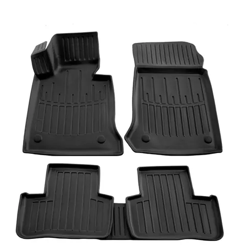 Килимки Stingray 3D (5 шт, поліуретан) для Mercedes GLK сlass X204 2008-2015 рр — Mercedes GLK сlass X204 2008-2015 гг. DianaParts