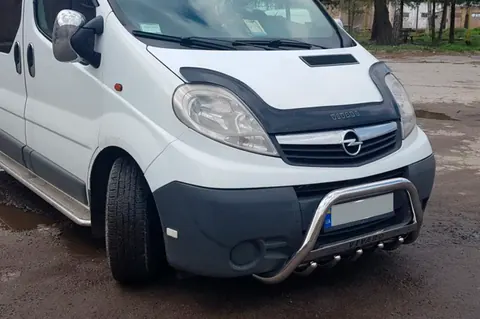 Кенгурятник WT003-4 (нерж.) Без напису для Opel Vivaro 2001-2015 рр — Opel Vivaro 2001–2015 гг. DianaParts