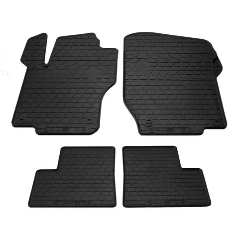 Гумові килимки (4 шт, Stingray Premium) для Mercedes GL сlass X164 2006-2012 рр — Mercedes GL сlass X164 2006-2012 гг. DianaParts
