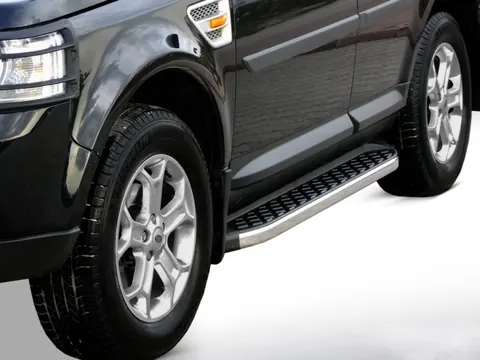 Бокові пороги BlackLine (2 шт., алюміній) для Land Rover Discovery V 2017- рр — Land Rover Discovery V 2017- гг. DianaParts