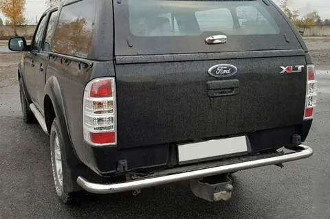 Задній захист AK005 (нерж.) для Ford Ranger 2007-2011 рр — Ford Ranger 2007-2011 гг. DianaParts