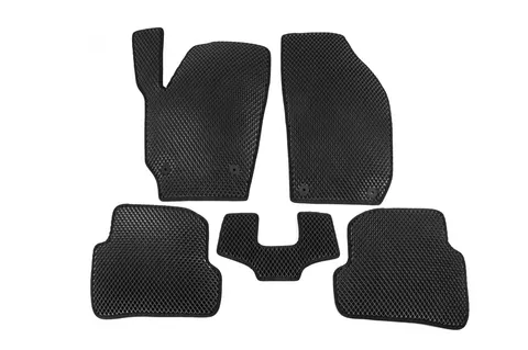 Килимки EVA (чорні) для Skoda Fabia 2007-2014 рр — Skoda Fabia 2007-2014 гг. DianaParts
