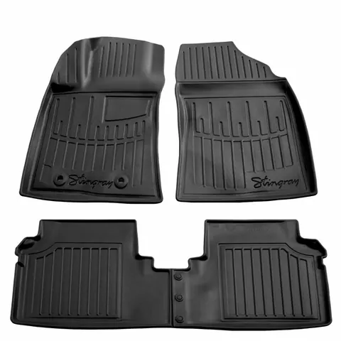 Килимки Stingray 3D (4 шт, поліуретан) для Toyota Avensis 2009-2018 рр — Toyota Avensis 2009-2018 гг. DianaParts