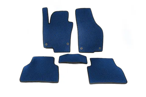 Килимки EVA (Синій) для Volkswagen Tiguan 2007-2016 рр — Volkswagen Tiguan 2007-2016 гг. DianaParts