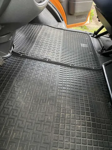 Гумові килимки (2 шт, Polytep) для Citroen Jumper 1995-2006 рр — Citroen Jumper 1995-2006 гг. DianaParts