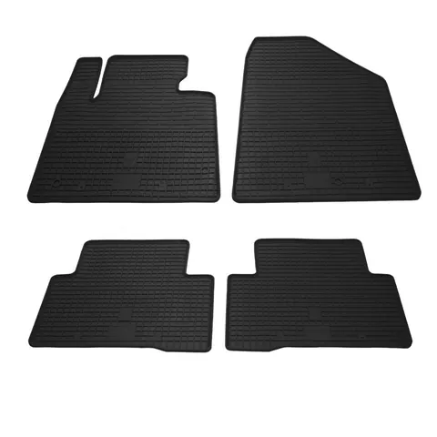 Гумові килимки (4 шт, Stingray Premium) для Hyundai Santa Fe 3 2012-2018 рр — Hyundai Santa Fe 3 2012-2018 гг. DianaParts